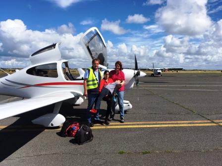 Jule fliegt in die Ferien nach Sylt