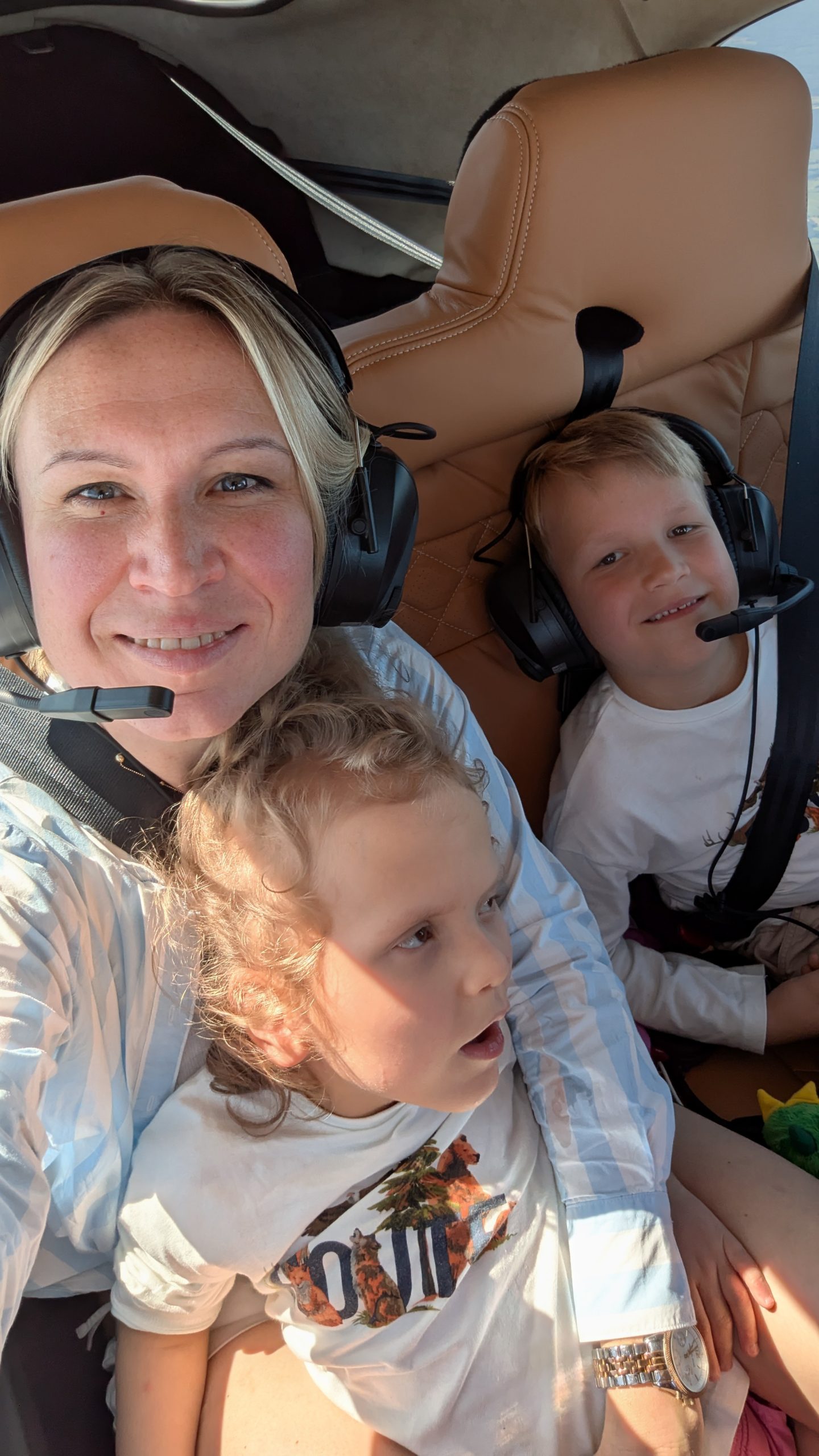 Hannah fliegt an die See