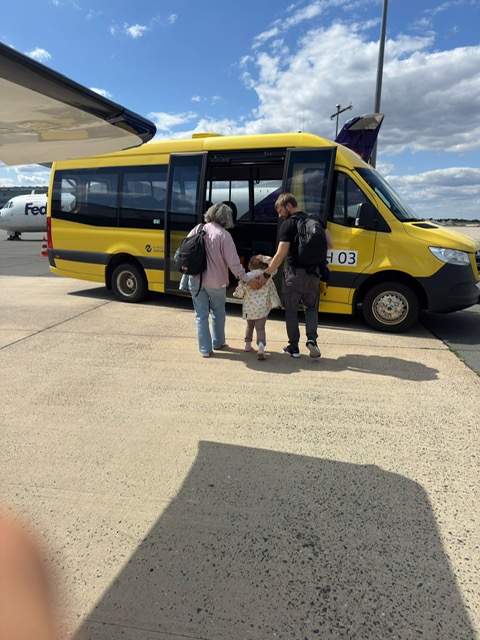 Heimflug für Aleksandra